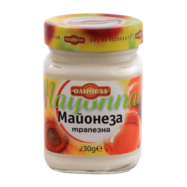 майонеза олинеза трапезна 230 гр