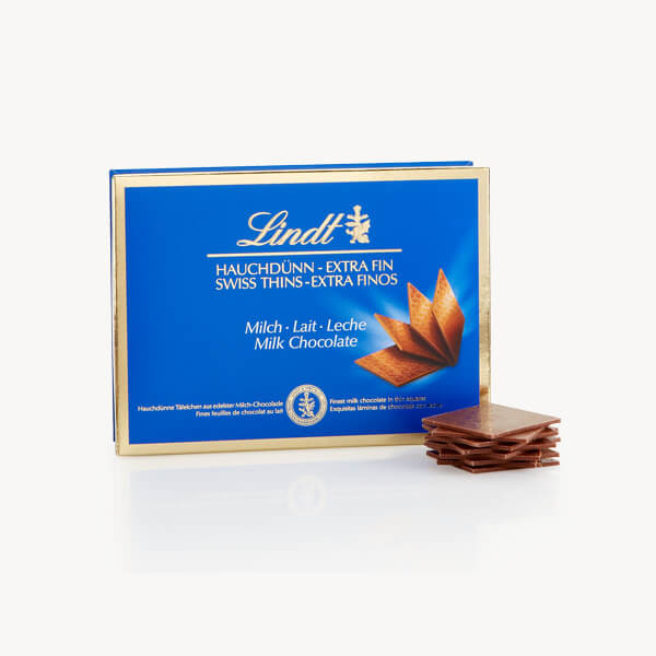 шоколад линд тинс млечен 125г