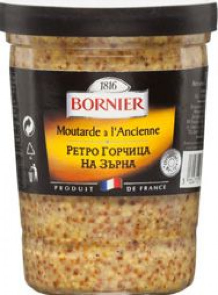 горчица борниер ретро на зърна 210гр