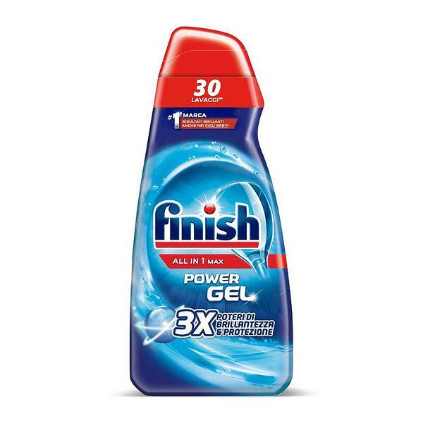 гел за съдомиялна finish all in one х 3 - 600мл.