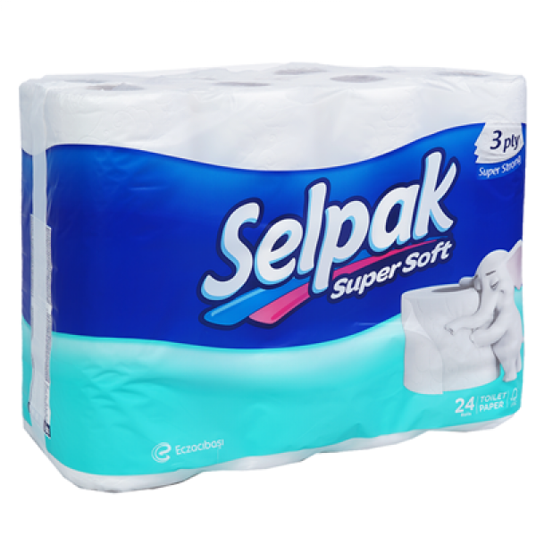 тоалетна хартия селпак 24/3пл