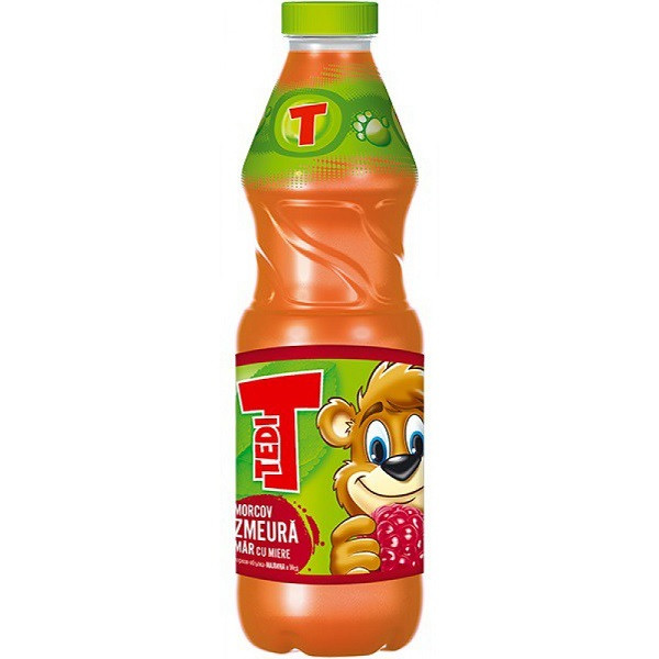 нектар теди малина морков ябълка 900мл