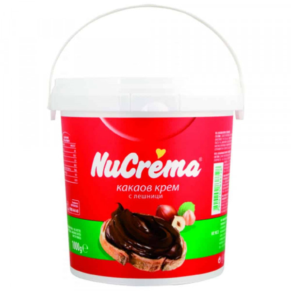 течен шоколад нукрема двуцветен крем 1кг.