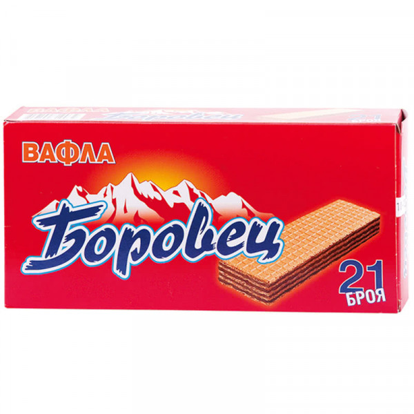 вафли боровец 21бр. 630гр.