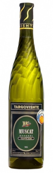 бяло вино търговище мускат отонел 750мл.