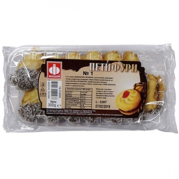 сладки федон петифури микс 300гр.