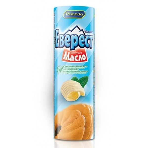 бисквити еверест с масло 220гр.