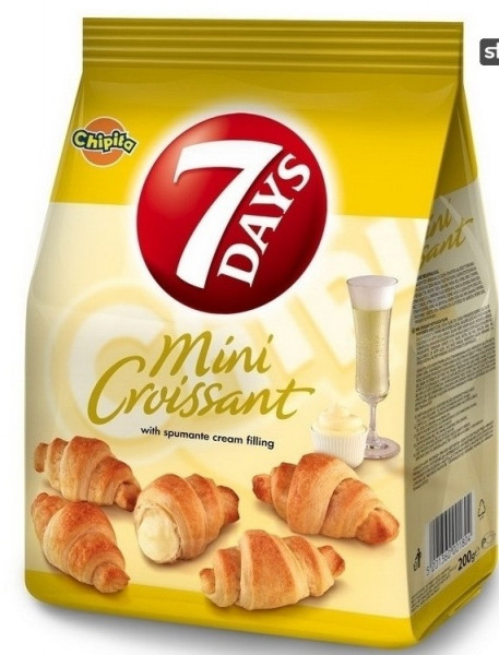мини кроасани 7 дейс с ванилия 60гр.