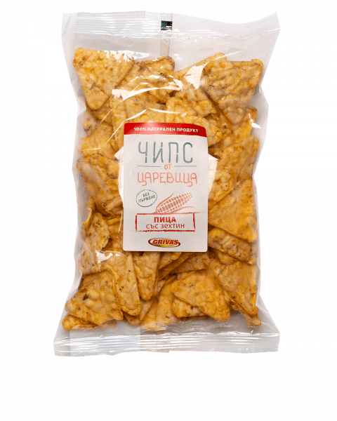чипс от царевица  с вкус на пица гривас 100г