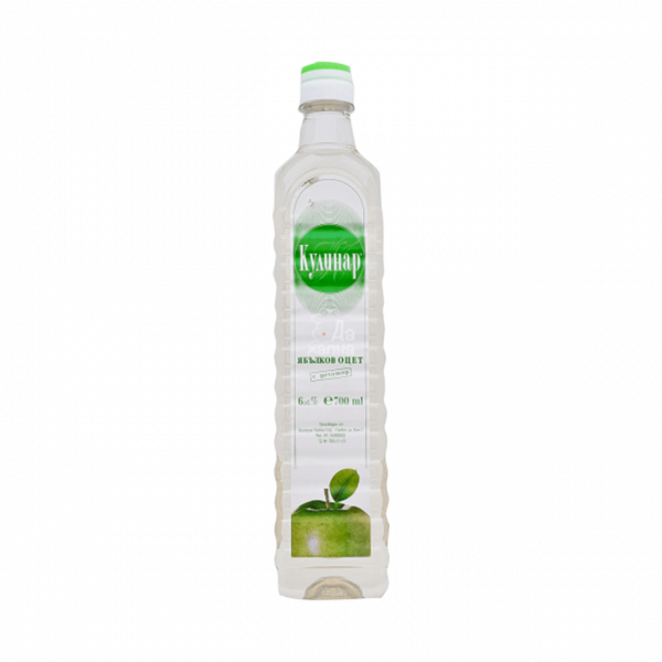 оцет ябълков кулинар 0,700л.