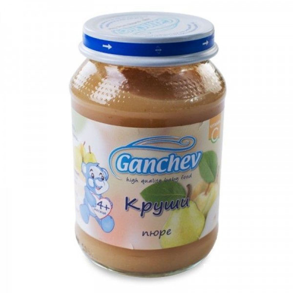 пюре ганчев круши 190гр.