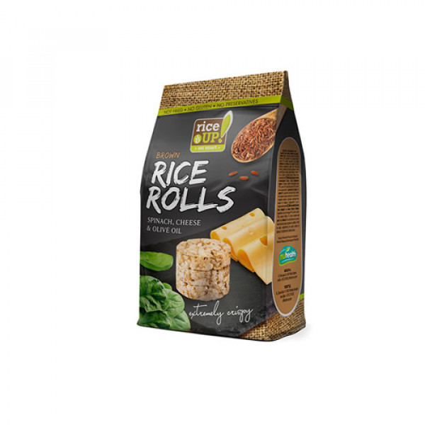 оризови кръгчета райс ролс със спанак и сирене 50гр