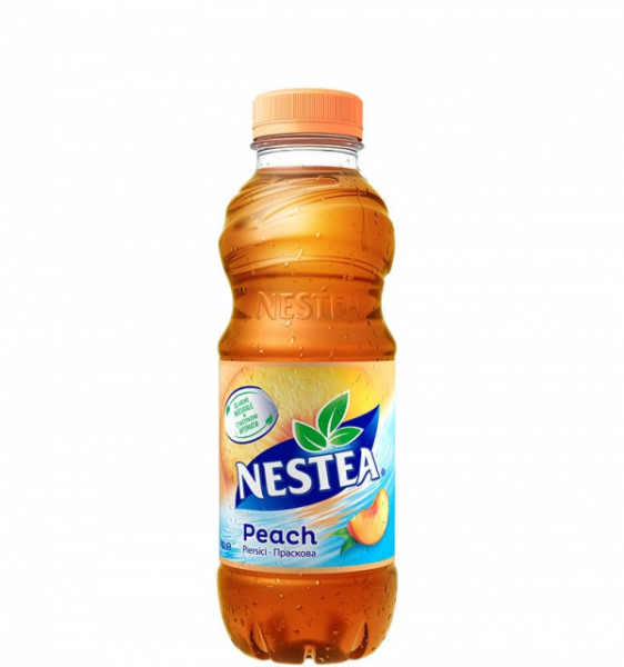 студен чай нестий праскова 500мл.
