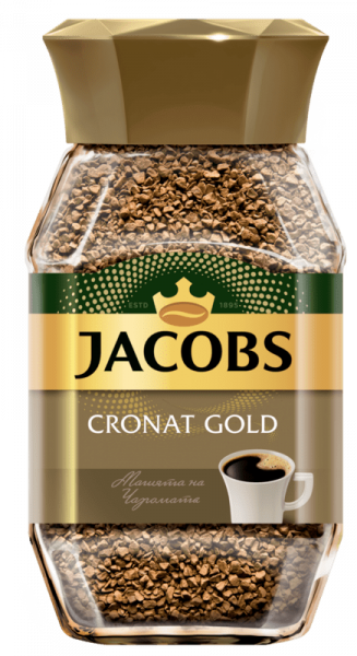разтворимо кафе якобс кронат голд 200гр