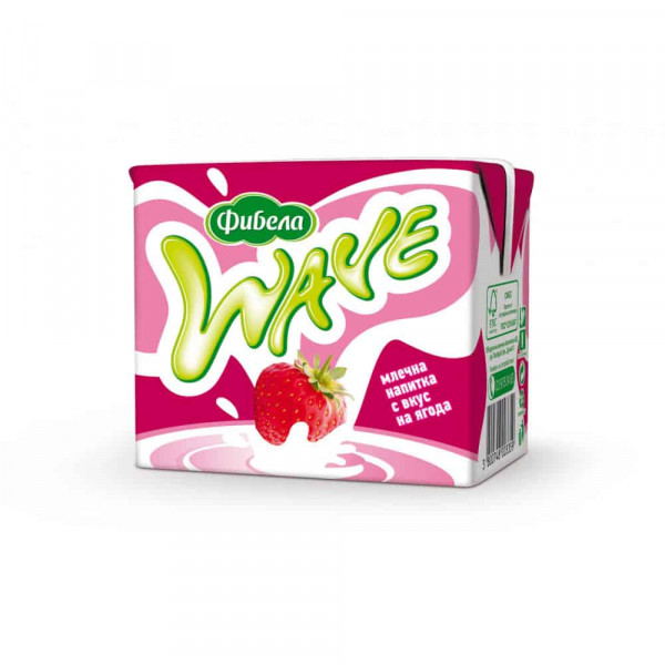 прясно плодово мляко фибела с ягода 500мл.