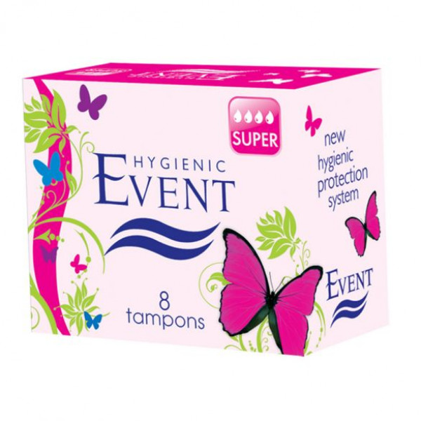 тампони евент хигиенични 8бр. супер