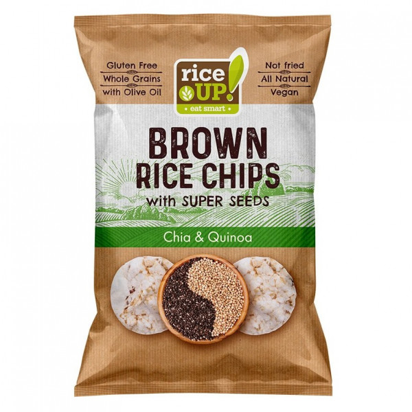 оризов чипс  райсъп с чиа и киноа 60гр