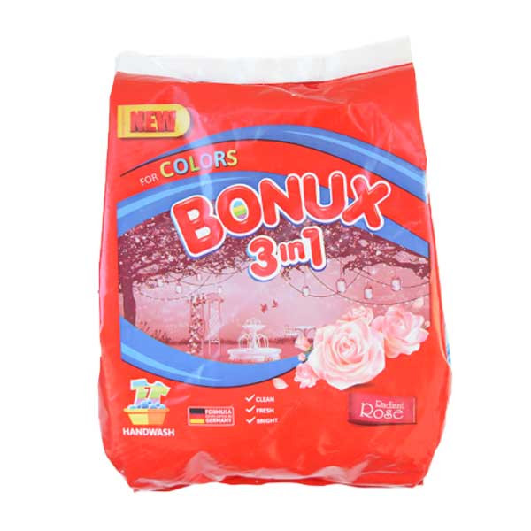 прах за пране бонукс роза 400 гр