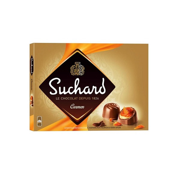 шоколадови бонбони сушард кармен 126 гр.