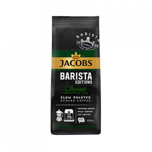 кафе якобс бариста класик мляно 225г