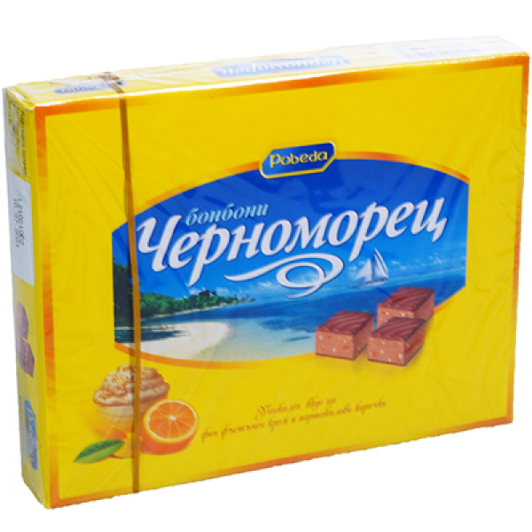 шоколадови бонбони черноморец 12бр. 94гр.