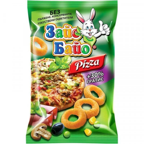 снакс зайо байо с пица 65гр.