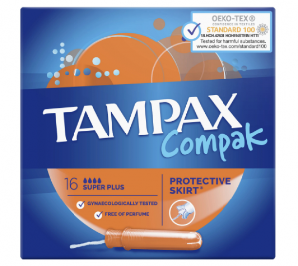 тампони тампакс нормални 16бр