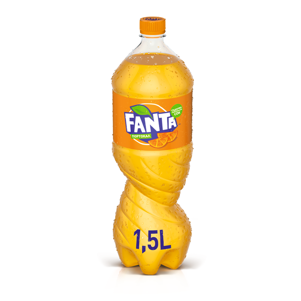 безалкохолно фанта портокал 1,5л