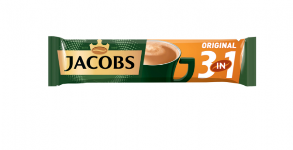 разтворимо кафе 3 в 1 якобс 18гр.