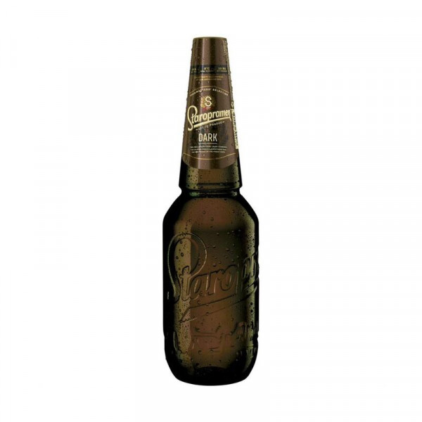 бира старопрамен тъмно 1л