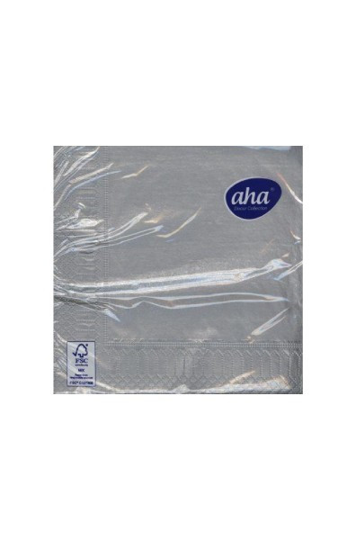 салфетки аха златна/сребърна 20бр