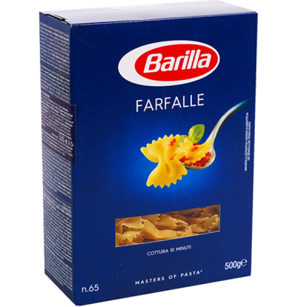 макарони барилла фарфале 500гр.