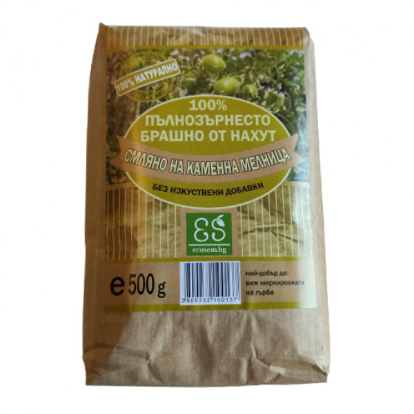 брашно пълнозърнесто от нахут 500гр