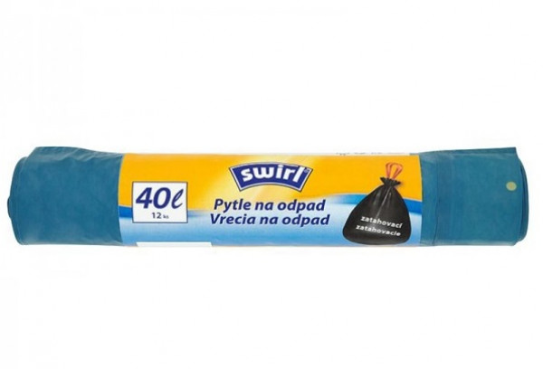 торби за смет слуиър 40л 12бр