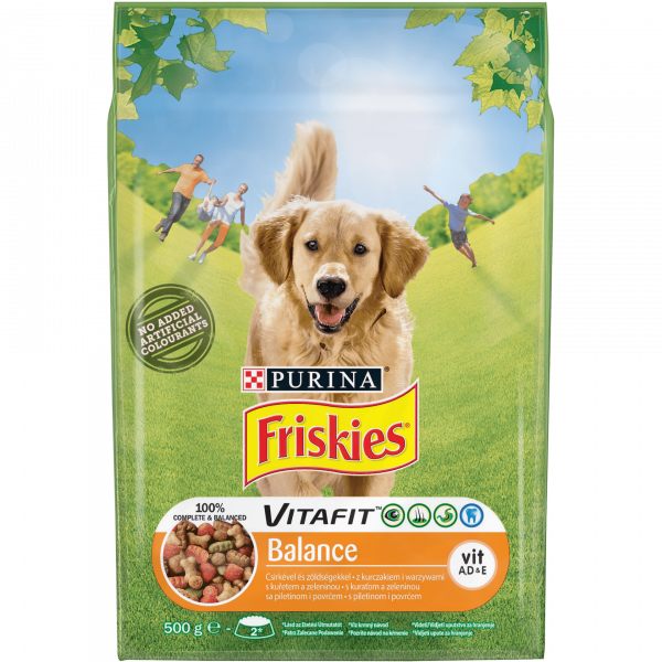 храна за кучета фрискис  баланс 500г