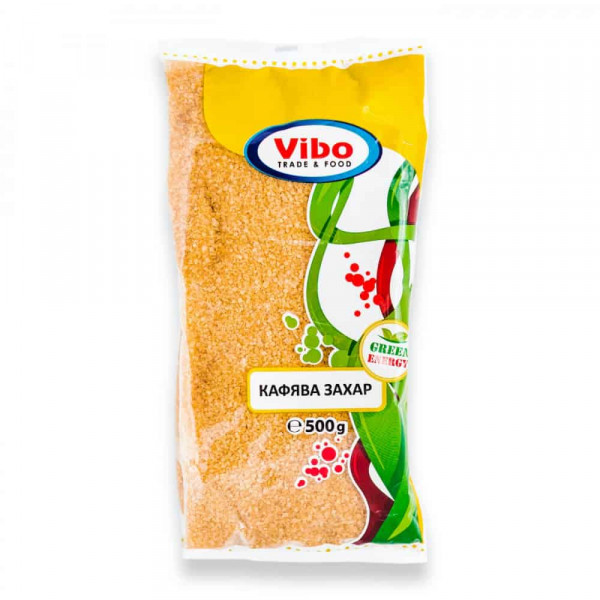 кафява захар вибо кристали 1кг