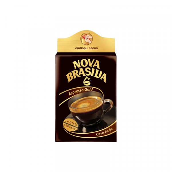 кафе нова бразилия еспресо голд 200гр.