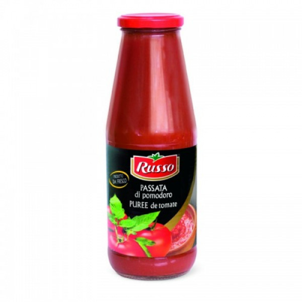домати пасирани русо стъкло 690гр