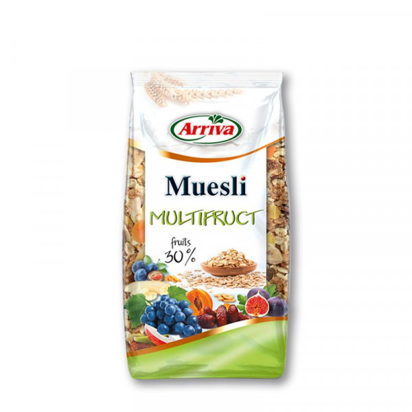 мюсли аррива мултифрукт 375гр.