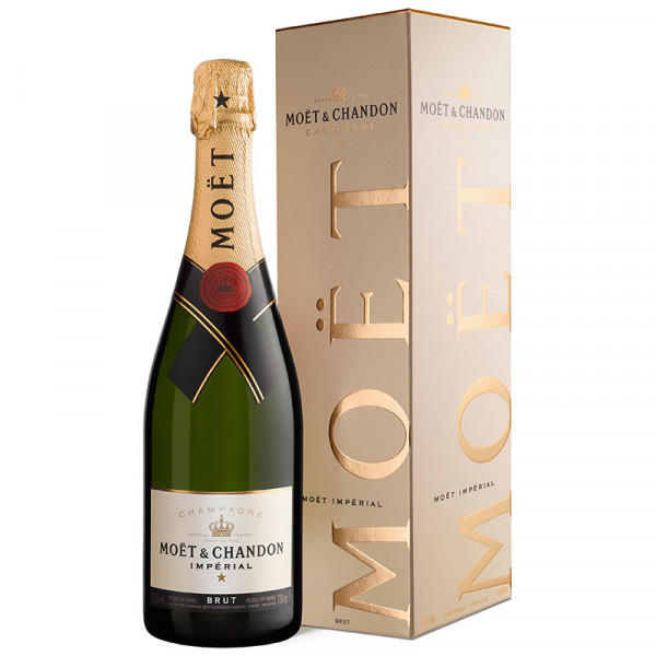 шампанско моет империал кутия 750мл