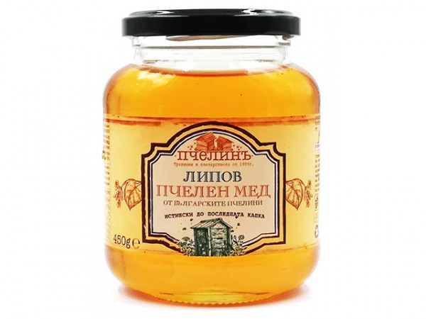 мед пчелинъ 450гр липов