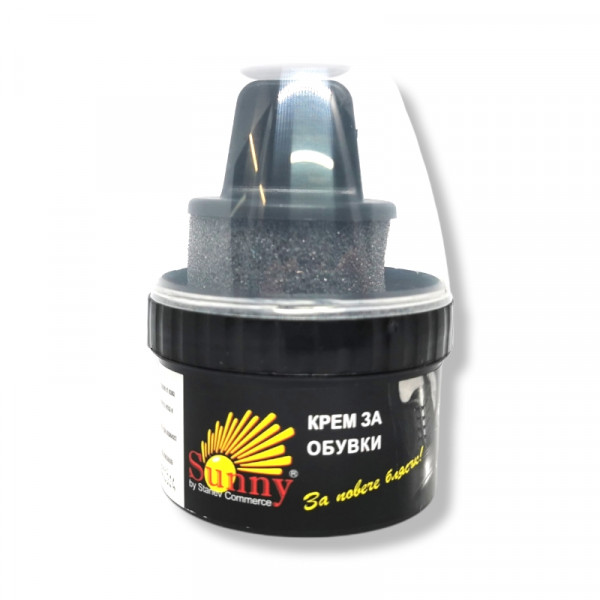 крем боя за обувки черна