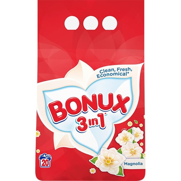 прах за пране бонукс магнолия 2 кг