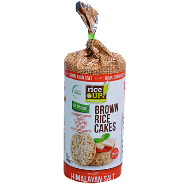 оризови бисквити с хималайска сол 120гр