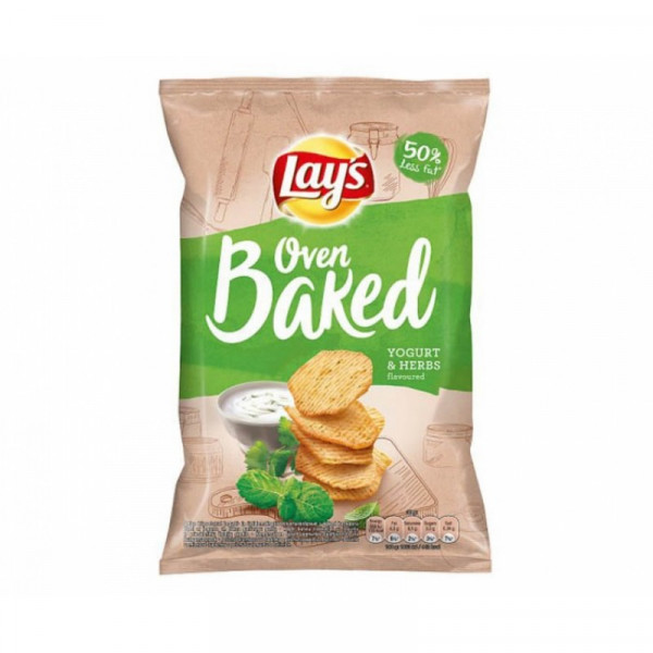 чипс лейс печен йогурт 125г