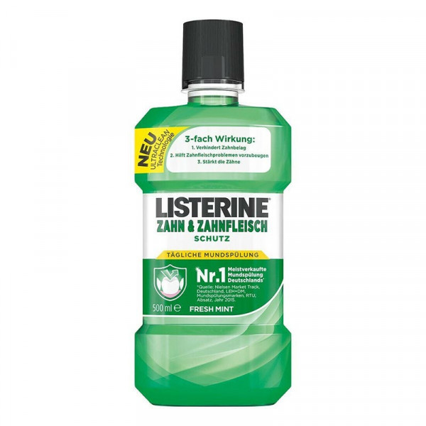 вода за уста листерин фреш минт 500 мл