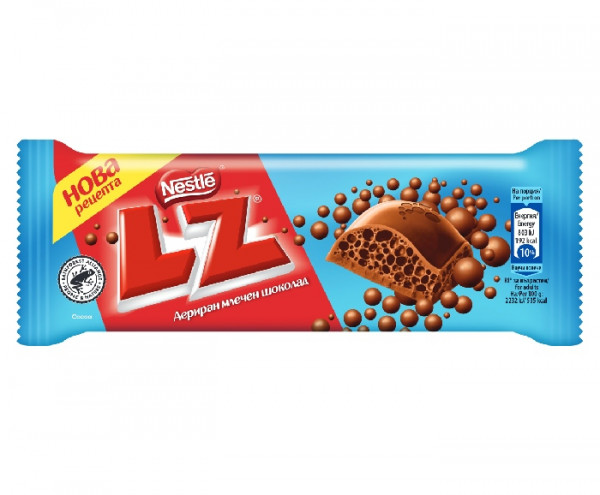 шоколад lz  млечен шоколад 35г
