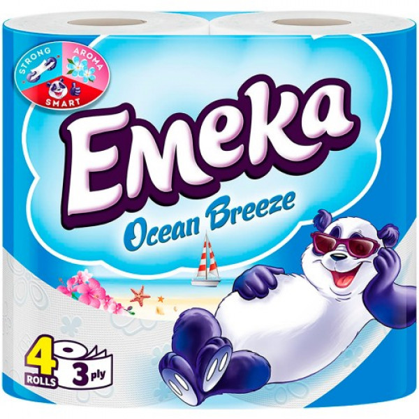 тоалетна хартия емека парадайс 4бр
