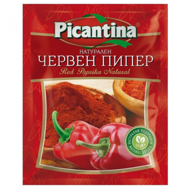 червен пипер пикантина 50гр