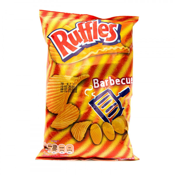чипс рафълс барбекю 150гр.